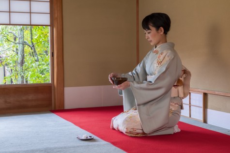 退蔵院_9335 お茶のみシーン